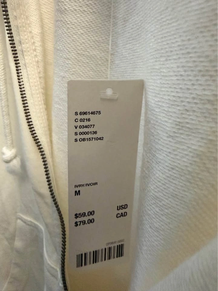 BDG Zip-Up Hoodie Size Medium - photo 5