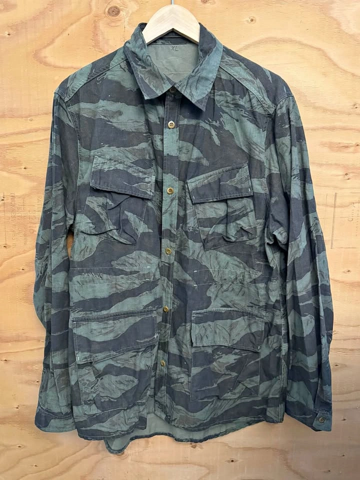 John Lennon Tiger Stripe Camo Jacket