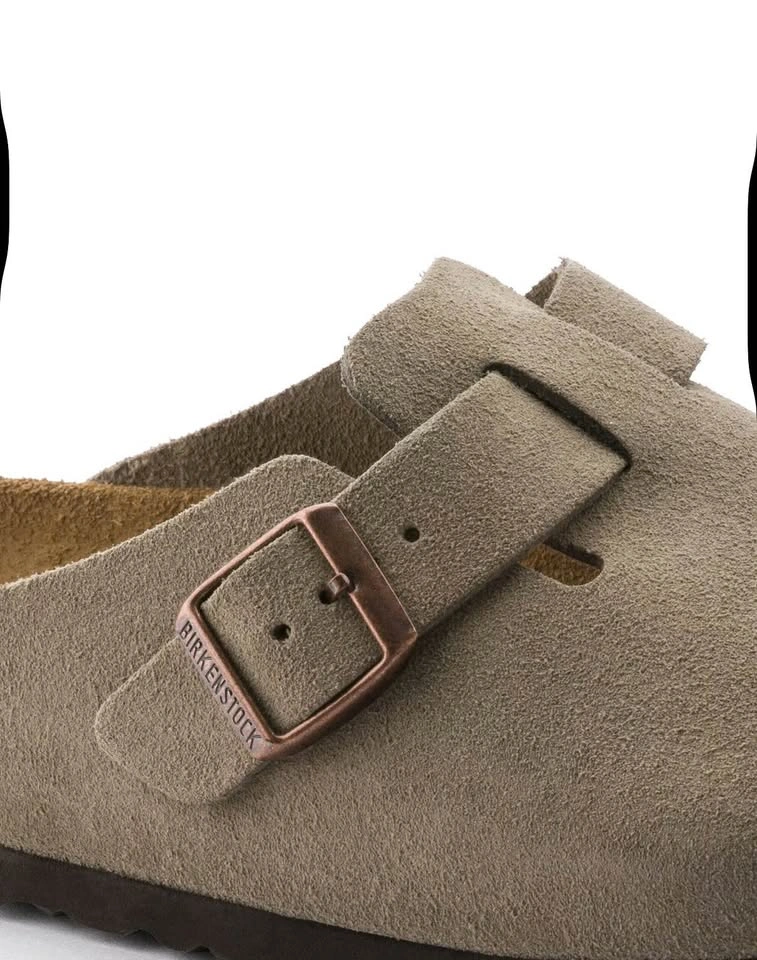 NEW Birkenstock Boston Clogs Suede Soft Footbed - photo 2