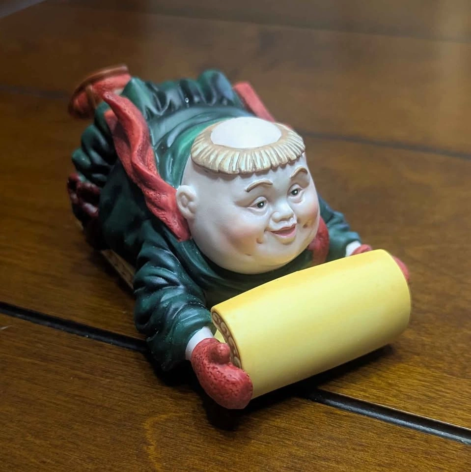 Department 56 - Merry Makers - Thaddeus The Tobogganist