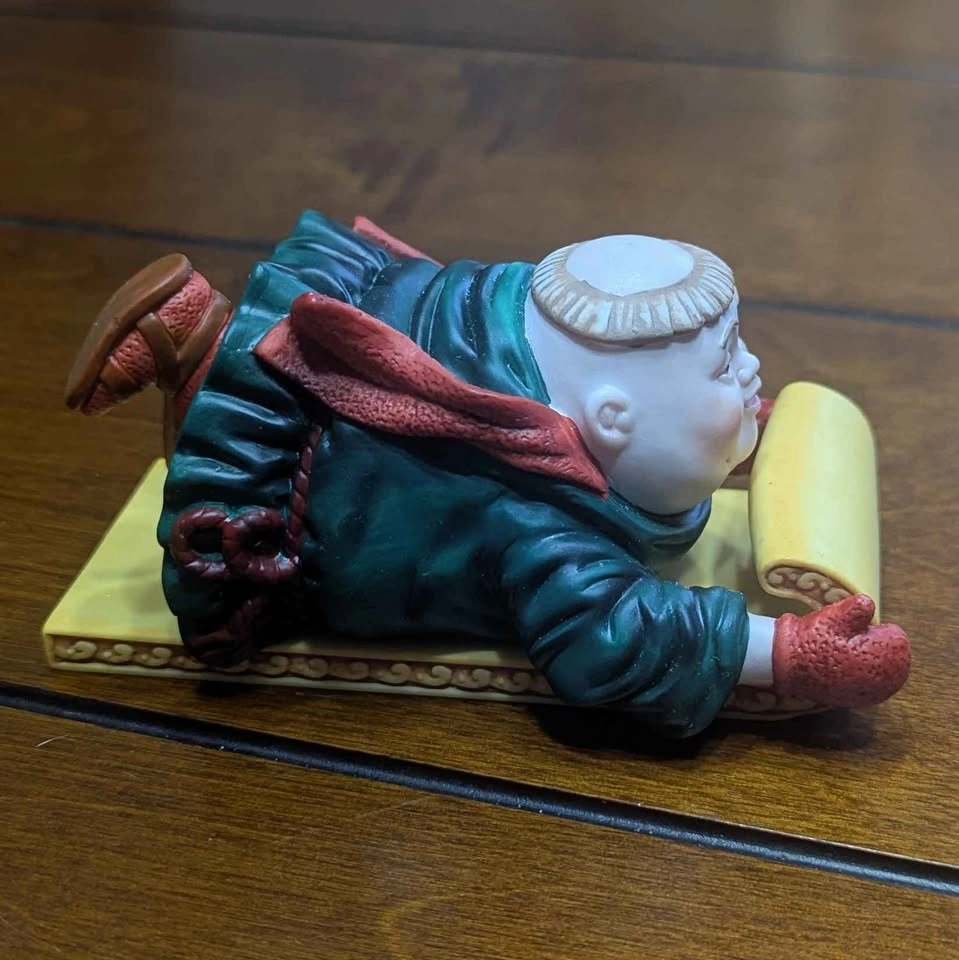 Department 56 - Merry Makers - Thaddeus The Tobogganist - photo 2
