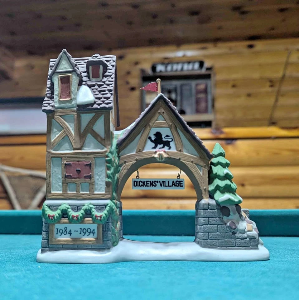 Department 56 - Dickens' Village Series - 10 Year Anniversary Po
