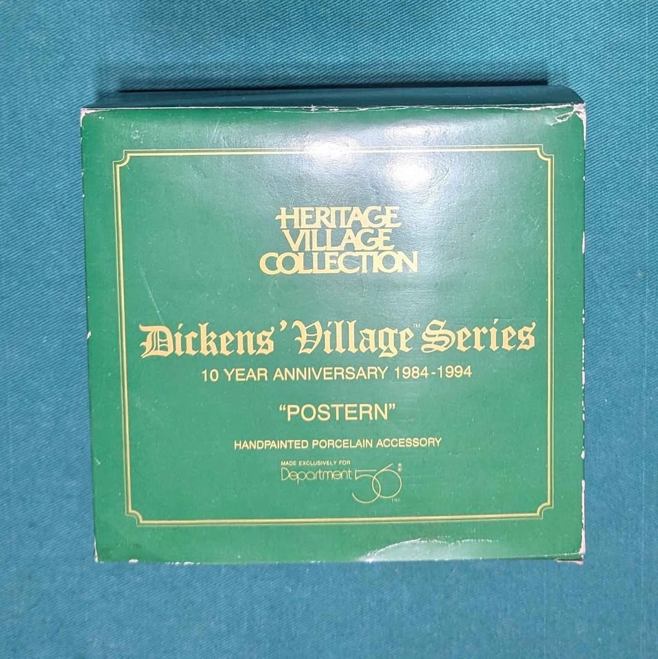 Department 56 - Dickens' Village Series - 10 Year Anniversary Po - photo 2
