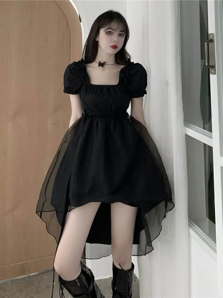Black Cute Dress - photo 2