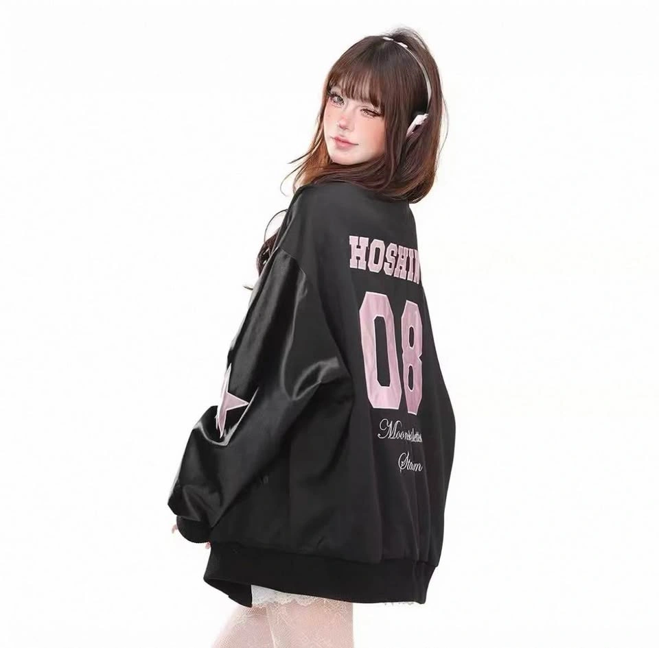Cute Black and Pink Leather Jacket - photo 2