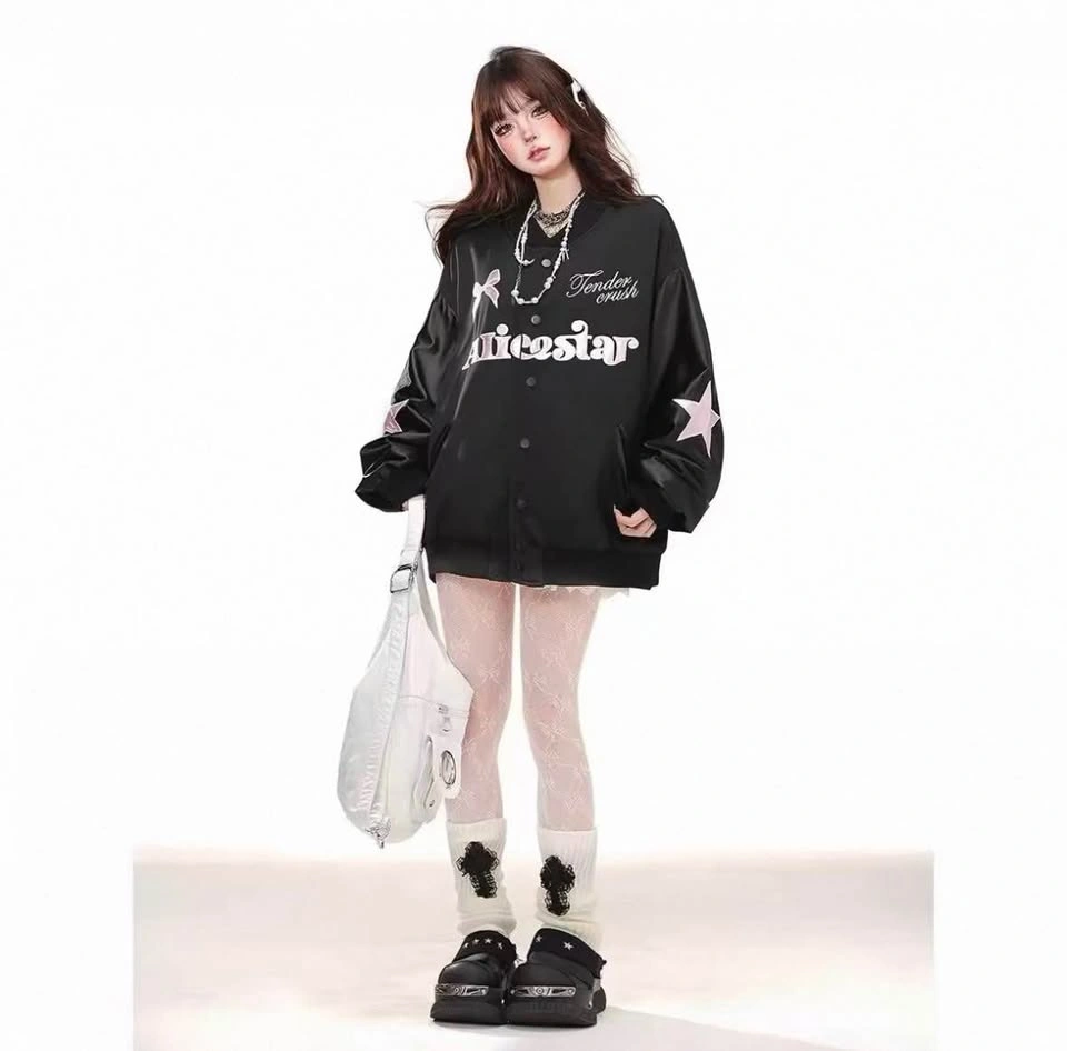 Cute Black and Pink Leather Jacket - photo 3