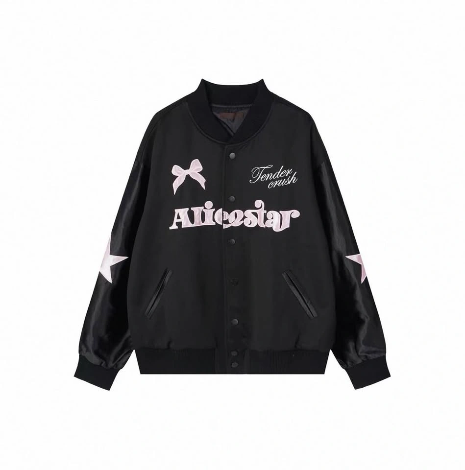 Cute Black and Pink Leather Jacket - photo 5