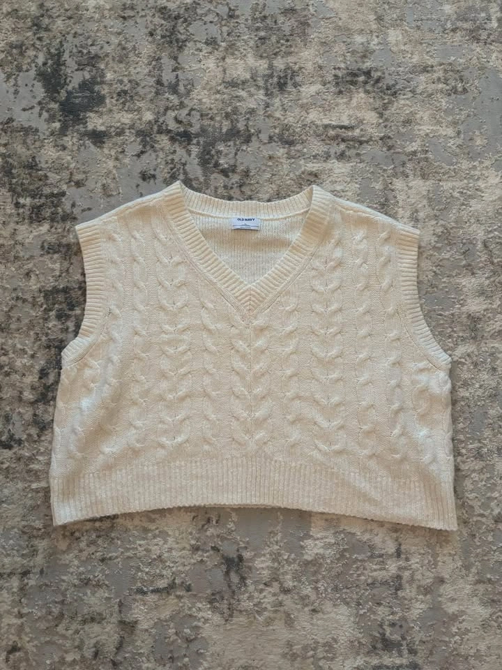 Oversized Old navy white vest - photo 2