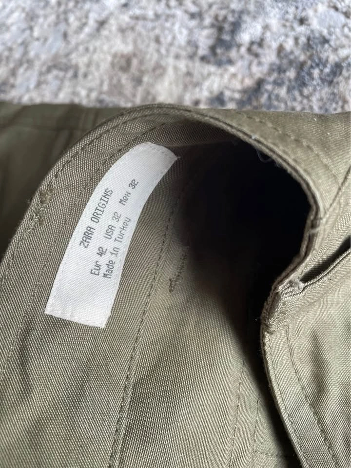 Zara Green Pants - photo 3