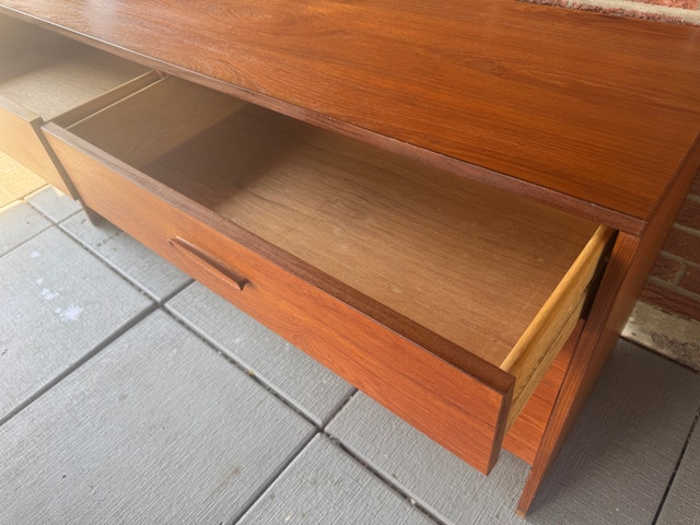MCM Teak 6 drawer dresser - photo 5