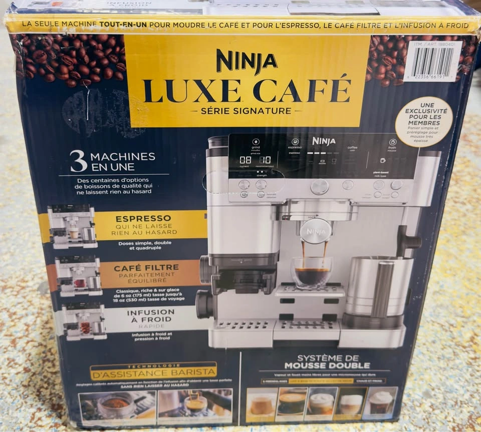 Ninja Luxe Café Signature Series 3-in-1 Coffee Machine - photo 2