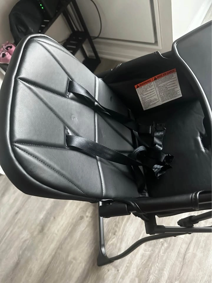 Low price sale: Baby foldable black high chair - photo 4