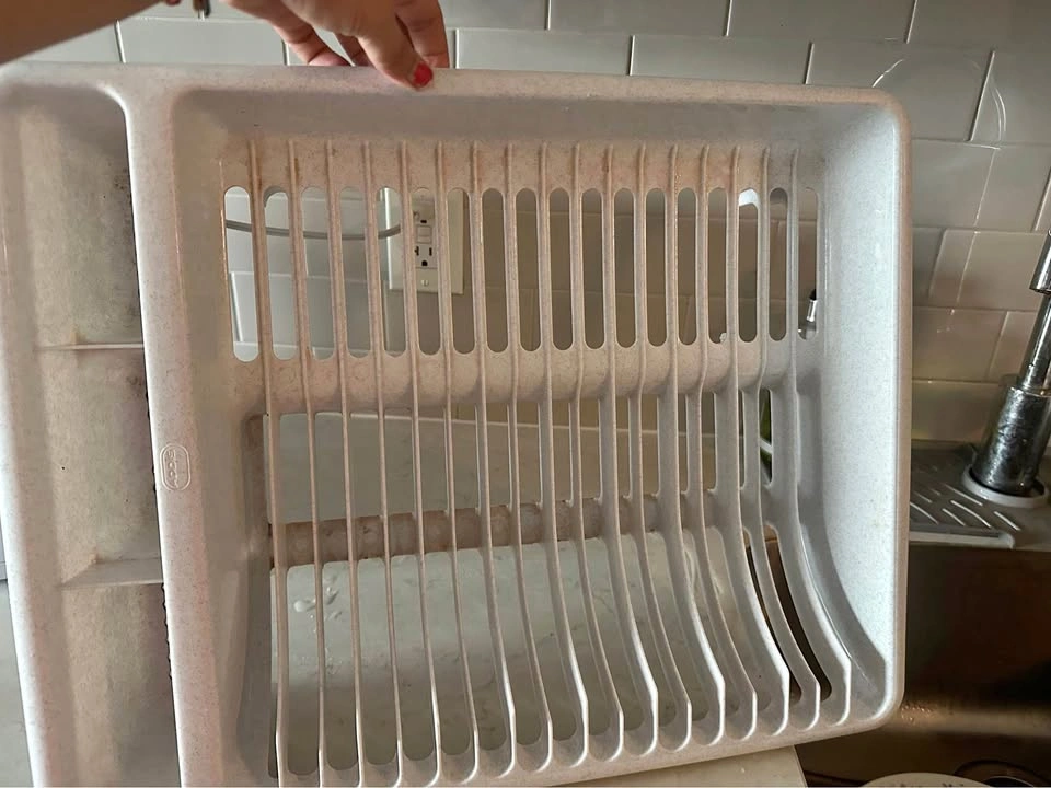 Moving sale: Dish drying rack