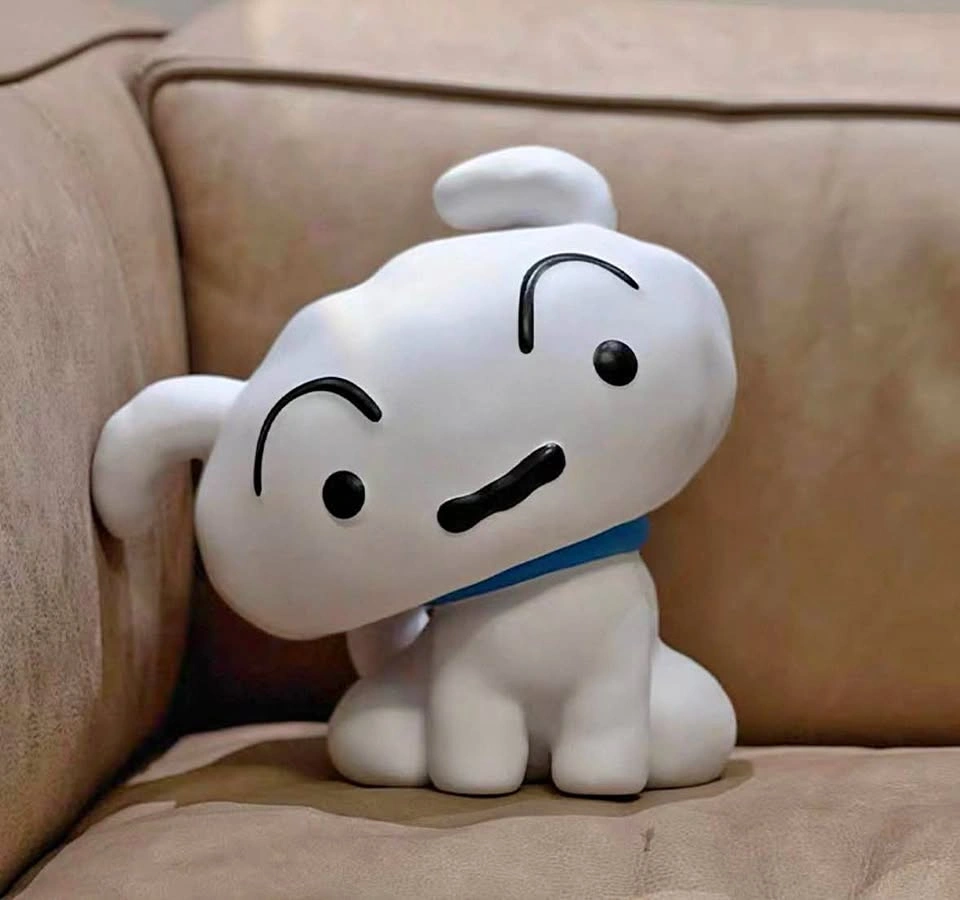 Shin-Chan Dog Giant Figure