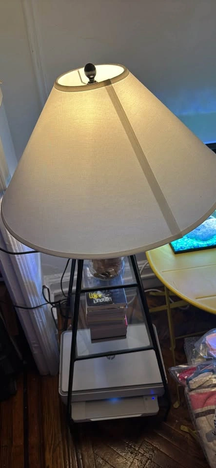 Floor Lamp with 3 Shelves - photo 2