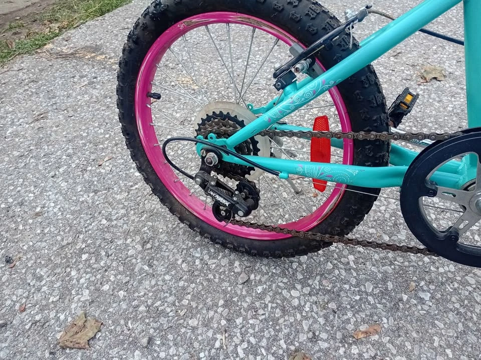 Girls 18 inch 5 speed bike - photo 3