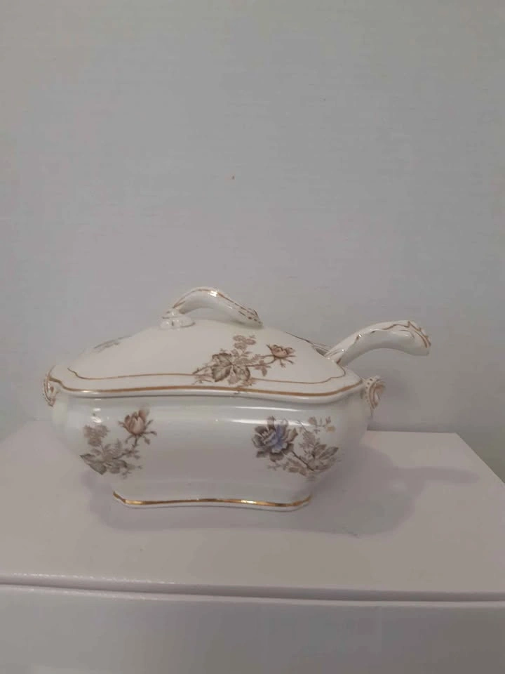 Royal Semi-Porcelain John Maddock & Sons Sauce Tureen - photo 2