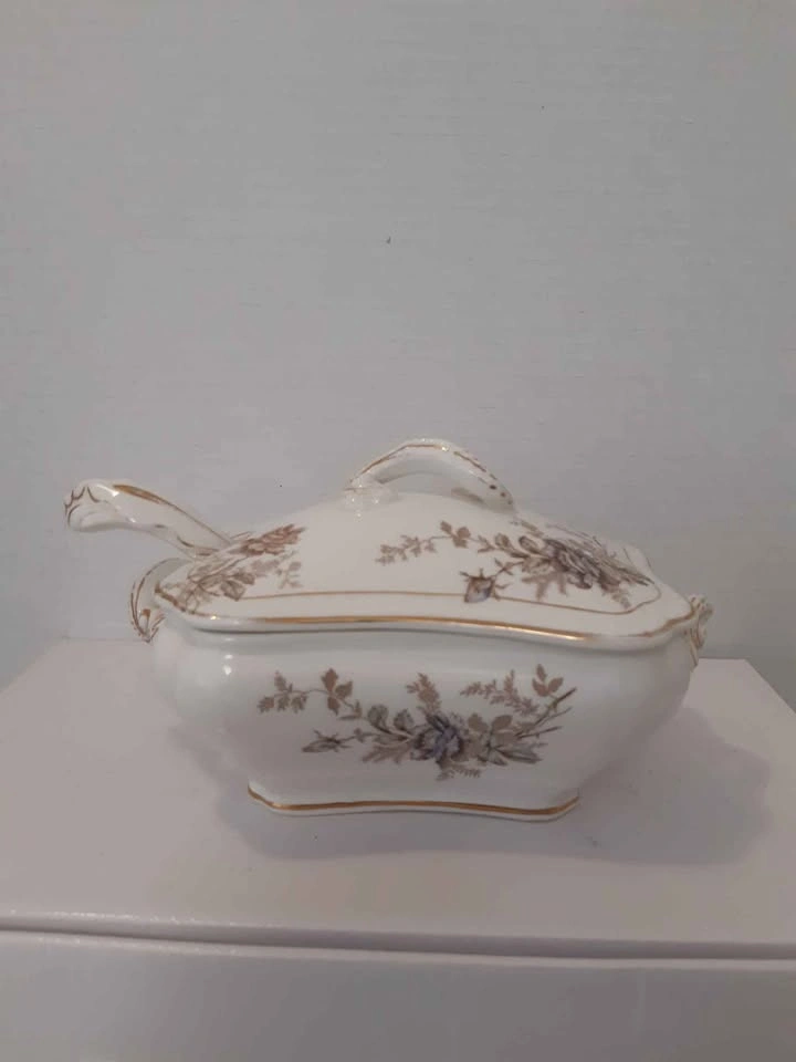 Royal Semi-Porcelain John Maddock & Sons Sauce Tureen - photo 3