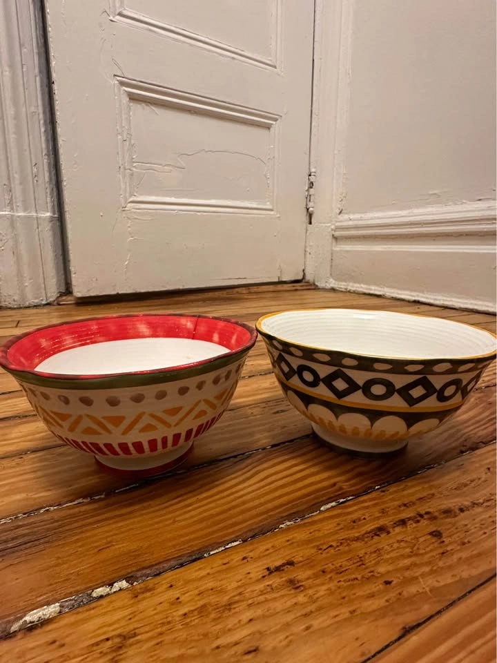 Euro Ceramica Set of 2 Ceramic Bowls. Pickup in Park Slope. - photo 2