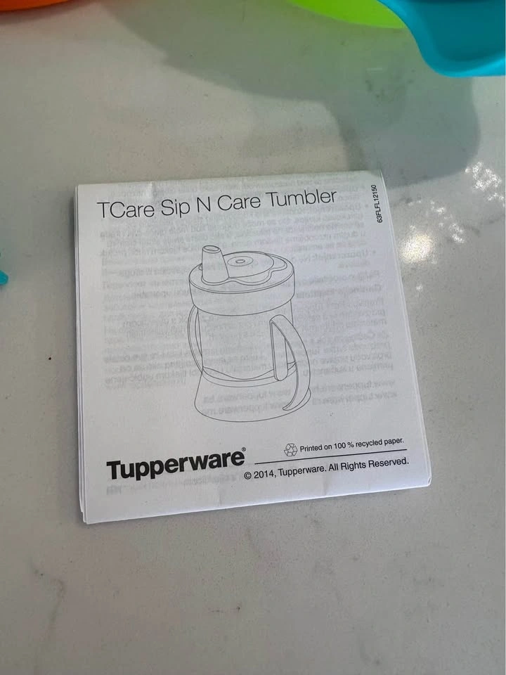 Tupperware TuperKids 2 piece feeding Set - photo 2
