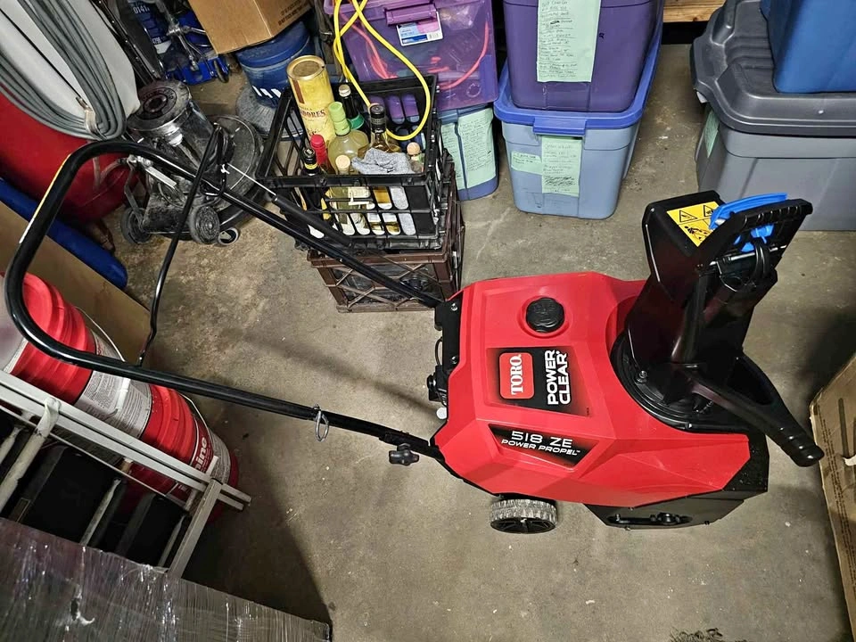 Toro snowblower cash only