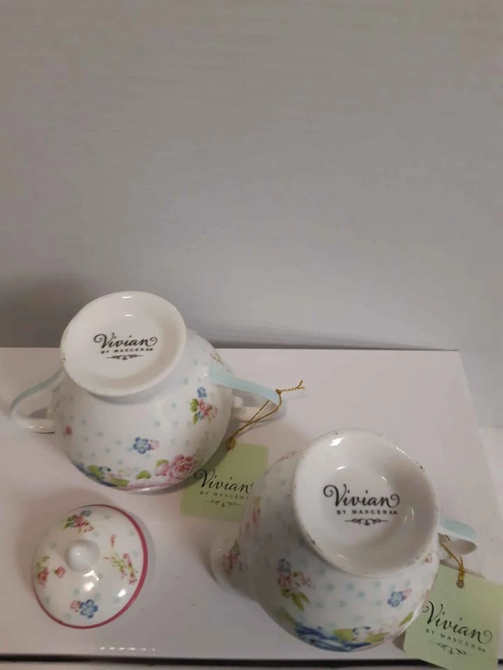 Vivian by Maxcera Sugar and Creamer Set - photo 2