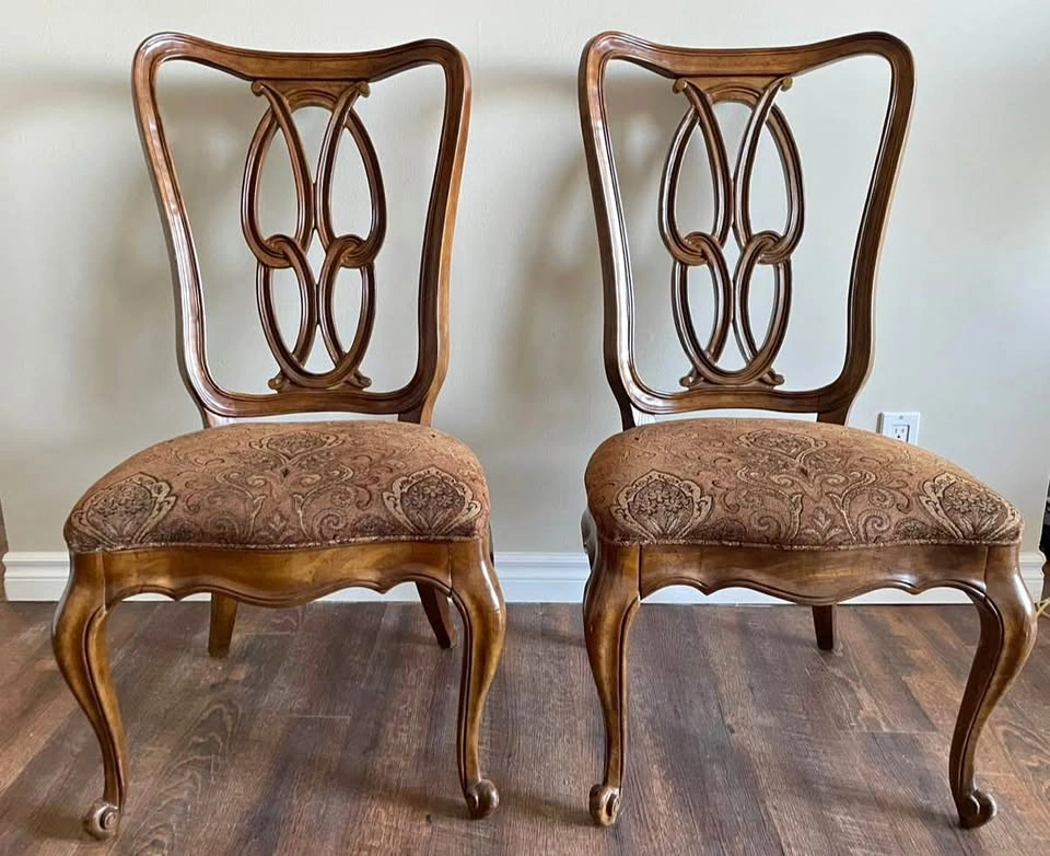 Two Antique Accent Chairs
