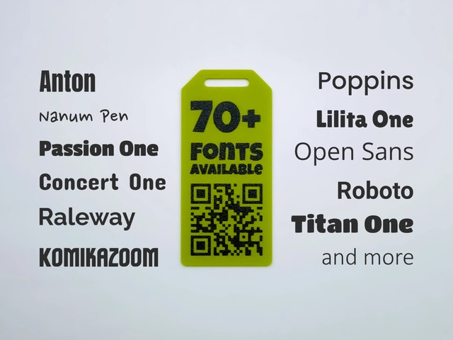 Custom 3D Printed Smart QR Code Tags for Bags, Luggage, etc - photo 3