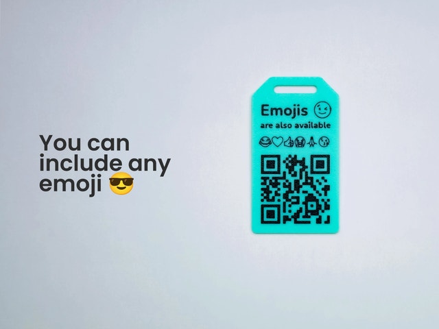 Custom 3D Printed Smart QR Code Tags for Bags, Luggage, etc - photo 5