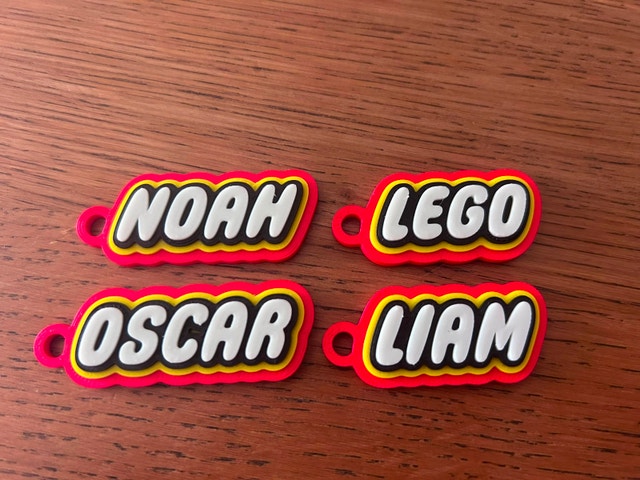Custom LEGO Style Name Keychains/Bag tags/Gifts - photo 2