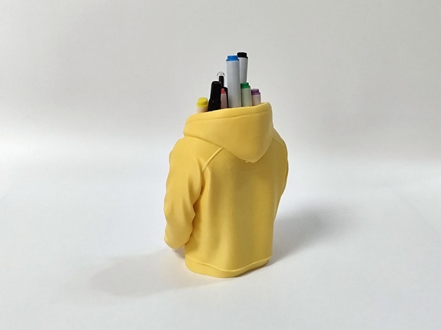 Custom Hoodie Pen Holder – Unique Desk Organizer - photo 3