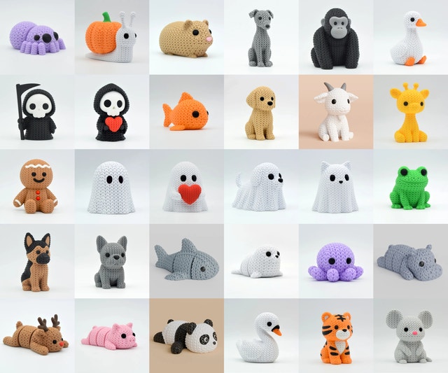 Huge selection of cute Desk Pets & Mini Animal Figurines - photo 3