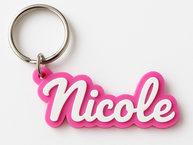Customizable Name Keychains