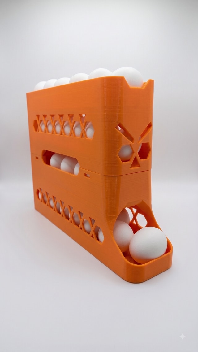 Gravity Egg Dispenser Fridge Space Saver (12 - 28 eggs capacity)