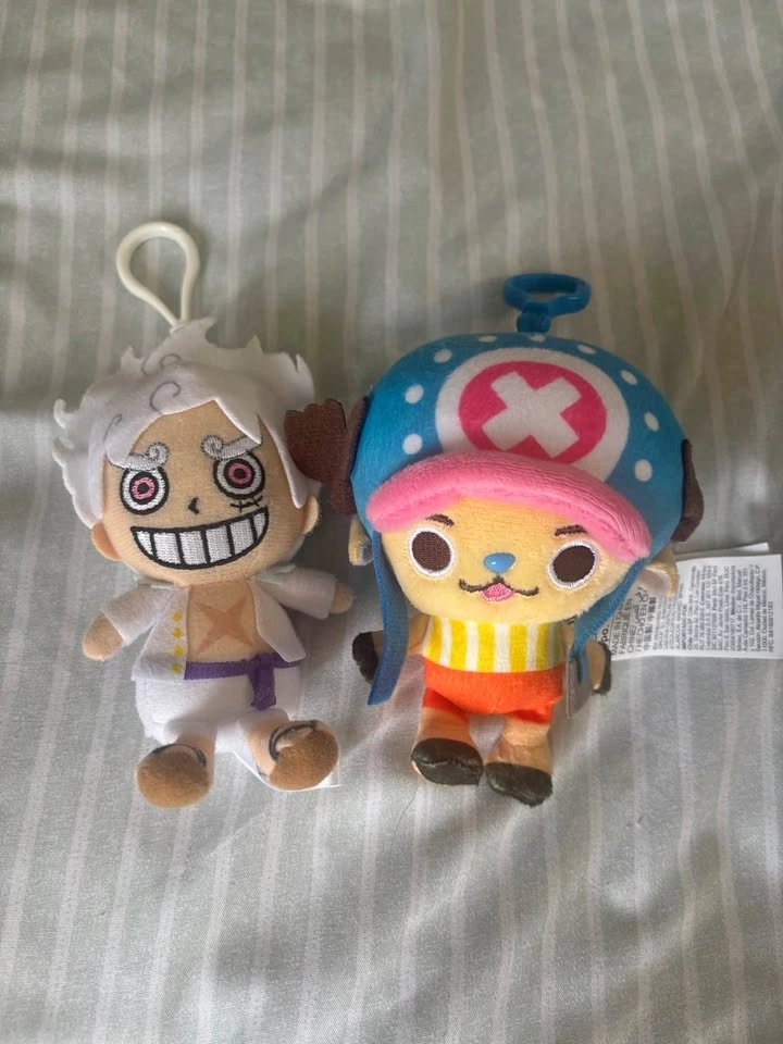 Stuffy key chains (Luffy and Chopper)