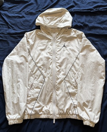 Jordan Brooklyn Hooded Draft Jacket - Light Beige