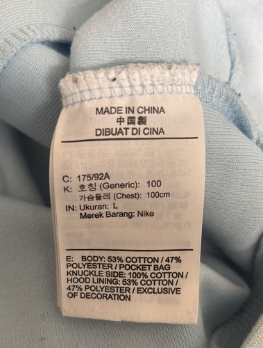 Nike x Nocta Tech Fleece Cobalt Blue Zip Hoodie - photo 3