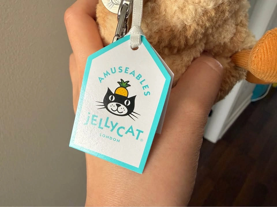 Jellycat Fran Pancake Keychain bag charm BNWT - photo 2