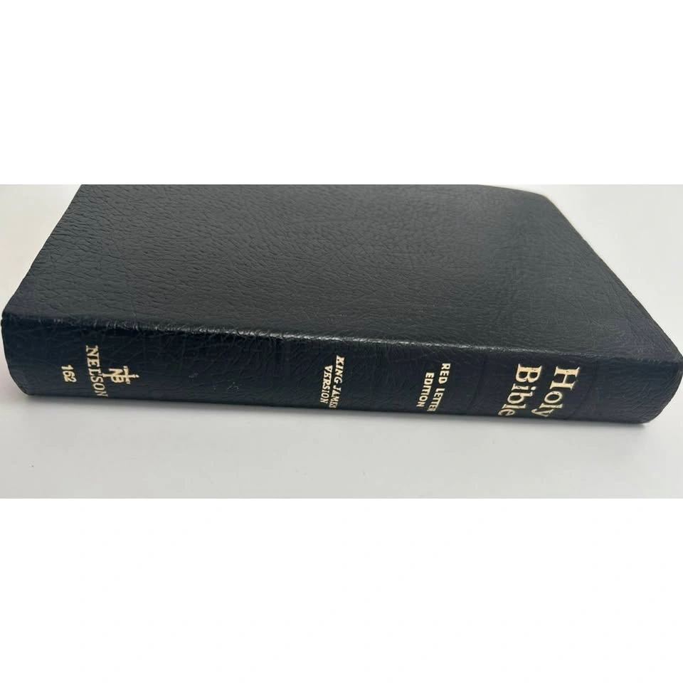 Vintage 1977 Holy Bible King James Version KJV Red Letter - photo 5