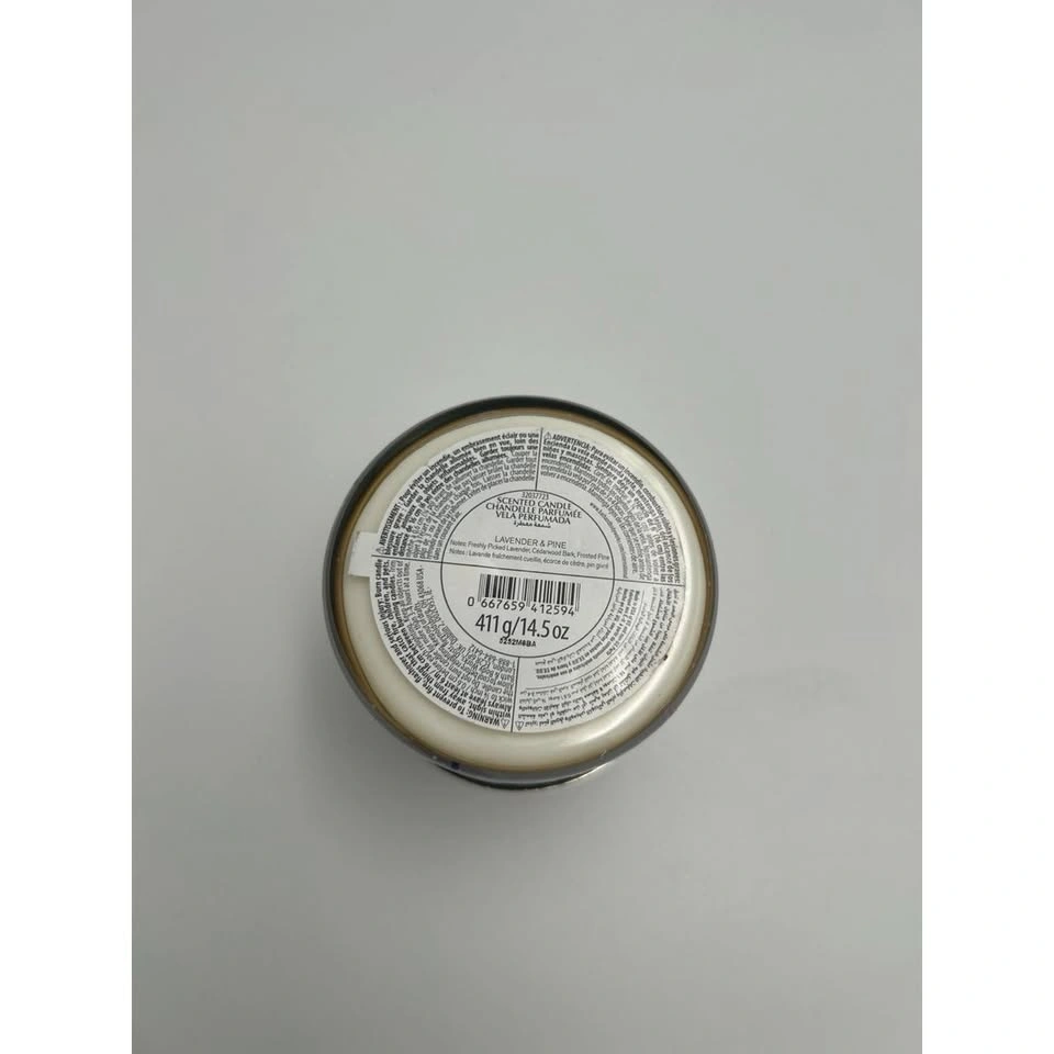 Bath & Body Works Lavender & Pine 3-Wick Candle 14.5 oz - photo 3