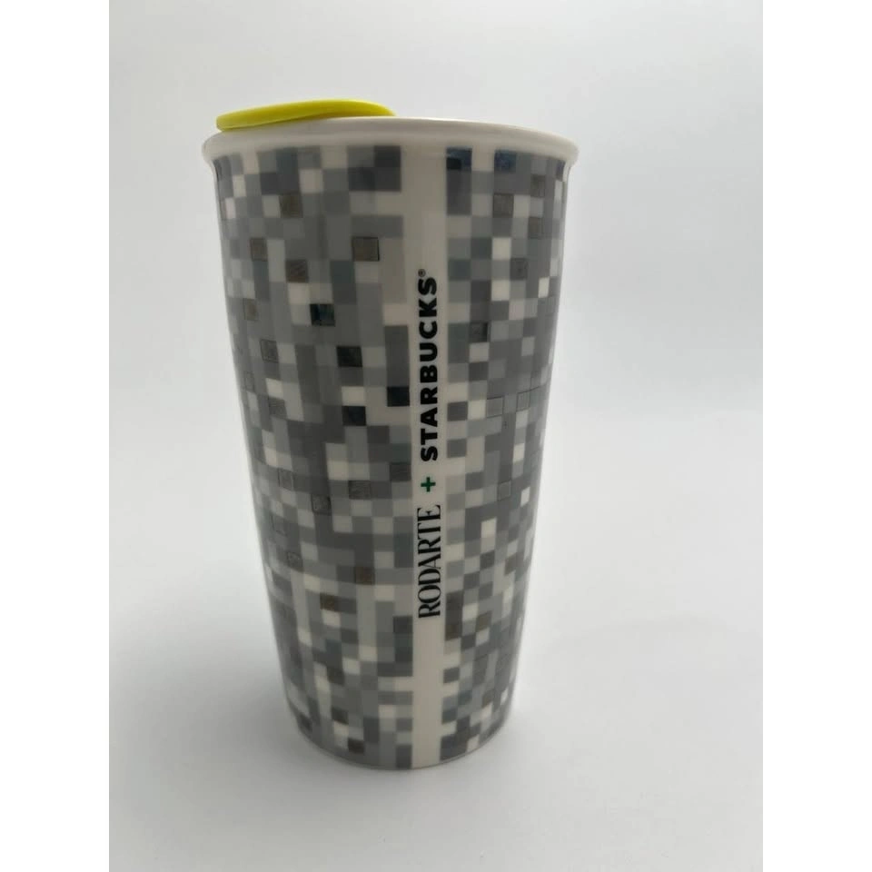 Starbucks Rodarte Limited Edition Pixelated 12oz Ceramic Mug - photo 4