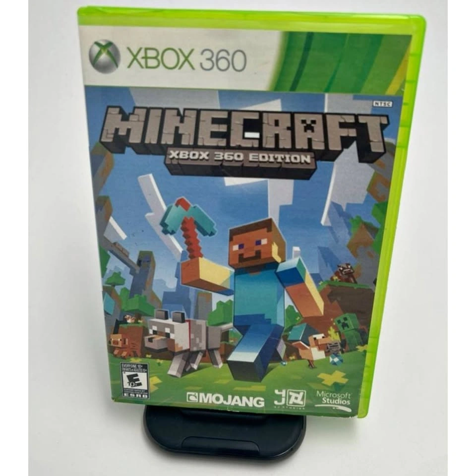 Minecraft Xbox 360 Edition Game Disc CIB Tested Works Great