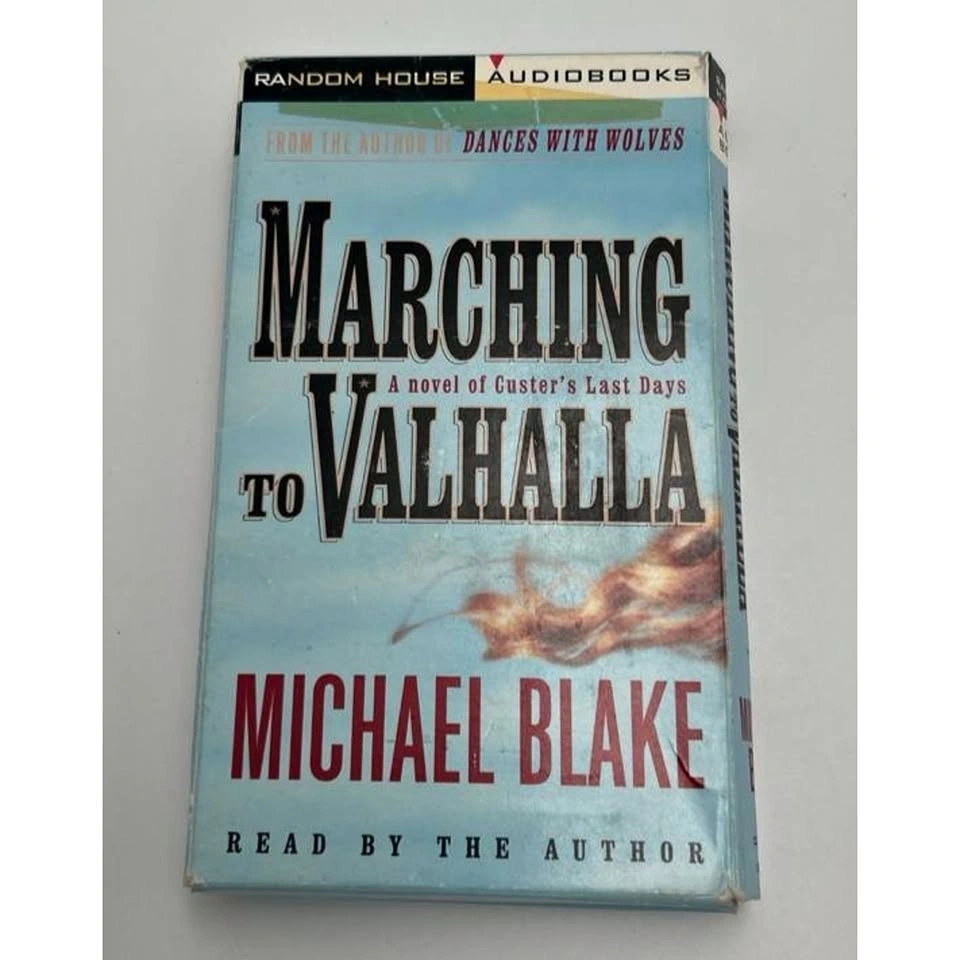 Marching to Valhalla Michael Blake Audiobook 4 Cassettes