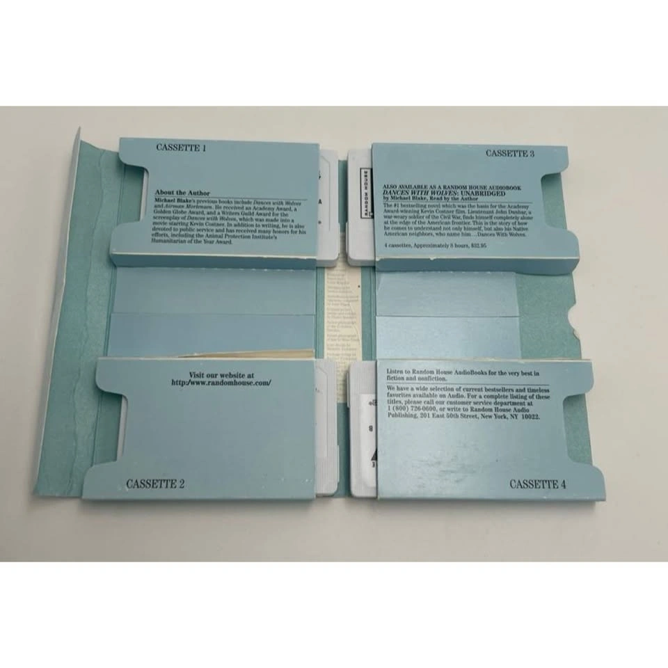 Marching to Valhalla Michael Blake Audiobook 4 Cassettes - photo 2