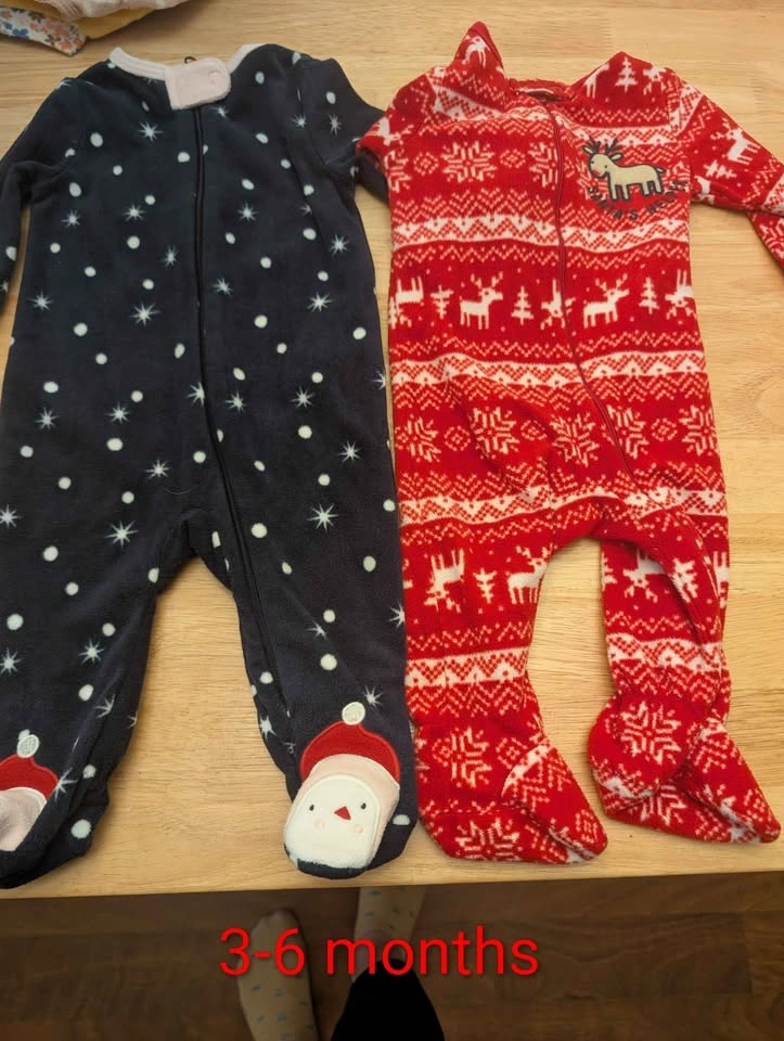 Christmas sleepers, 3-6m, 6m 9m - photo 2