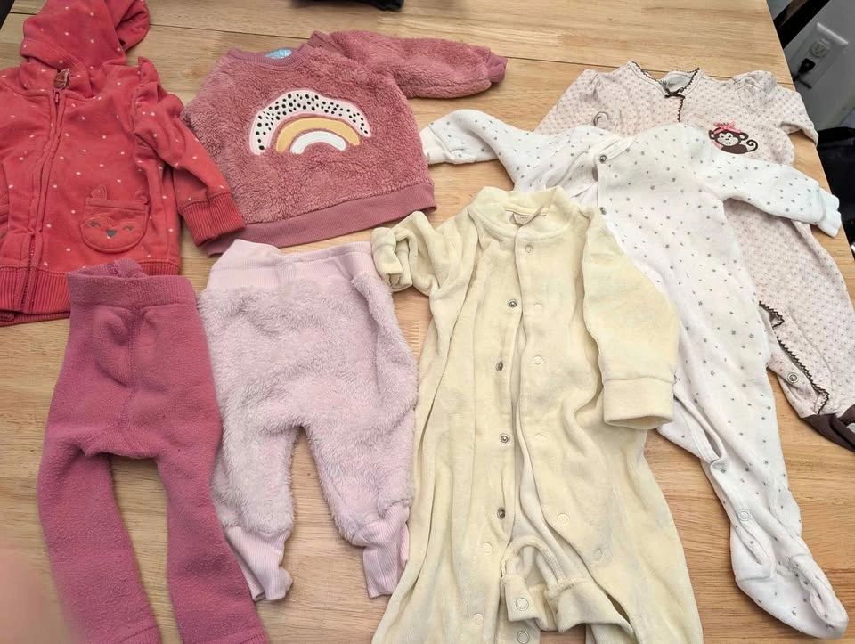3-6m girls winter clothing lot