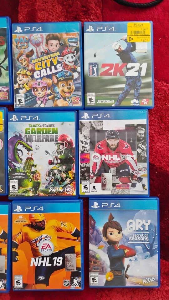 Lot of PlayStation 4 Video Games