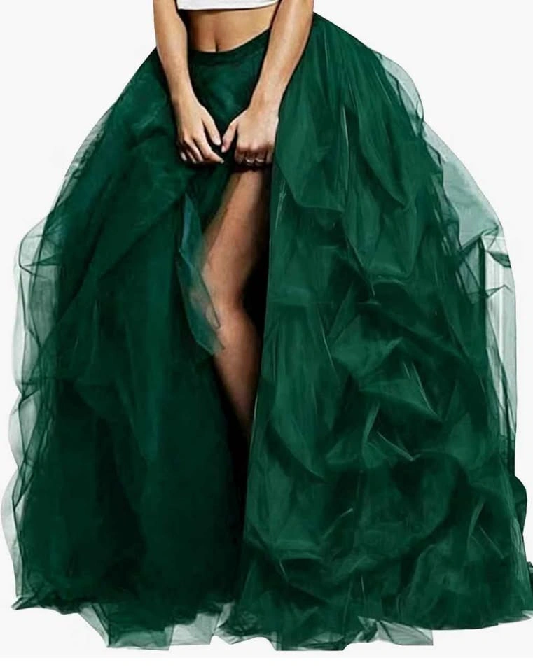 Brand New Emerald Green Tulle Skirt (Fits XL / 2XL) - photo 4