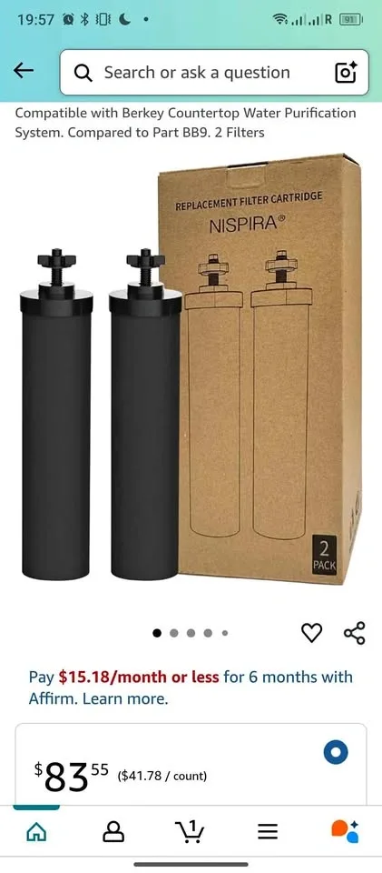 Premium Water Filter
