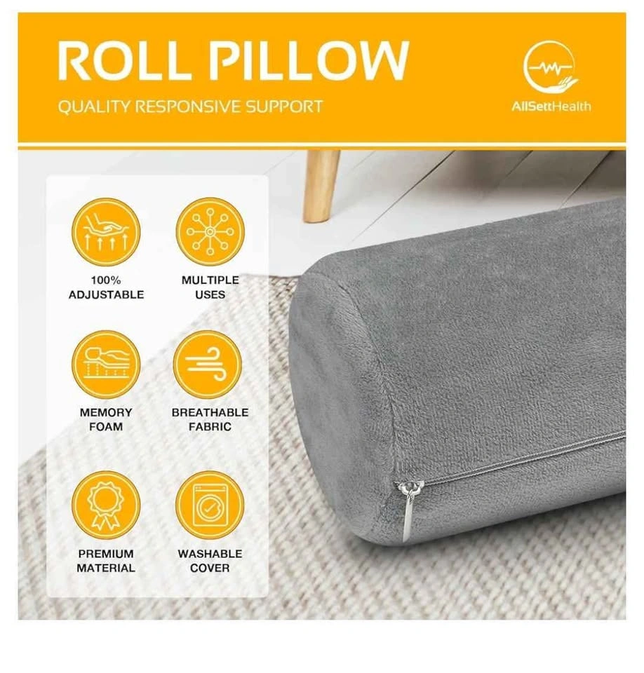 Neck Roll Memory Foam Pillow - photo 3